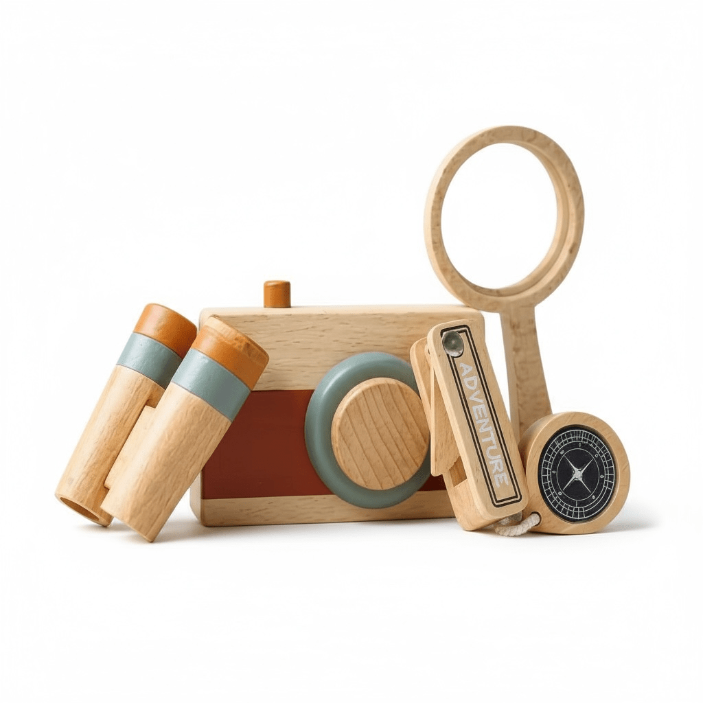 Little Wooden Explorer Play Set
