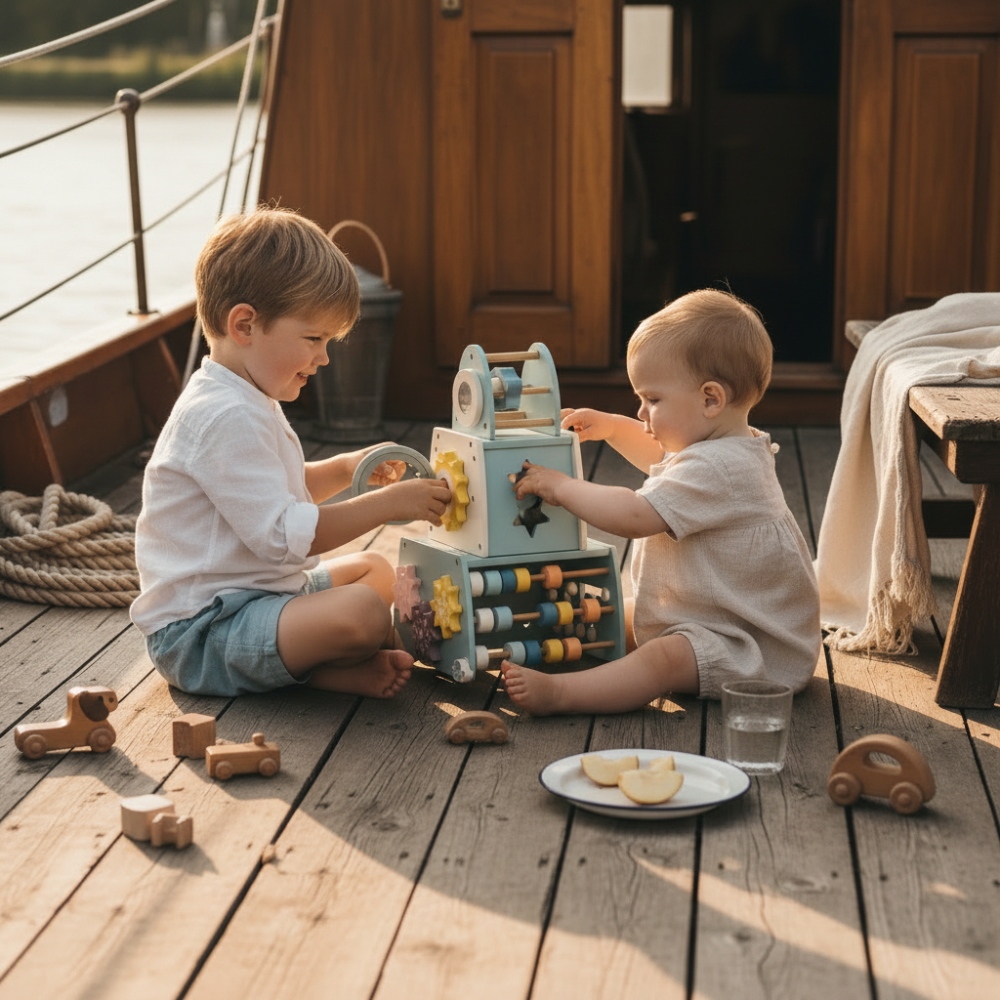 Little Wooden Rocket Tower