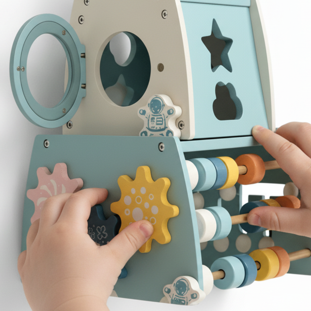 Little Wooden Rocket Tower